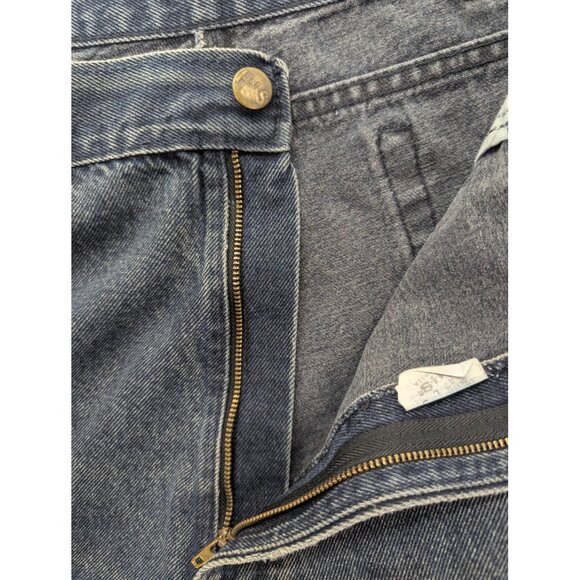 Vintage H.I.S Jeans Mens 42x34 Blue Gray Distressed Stonewash 90s Made USA Y2K - Picture 13 of 15